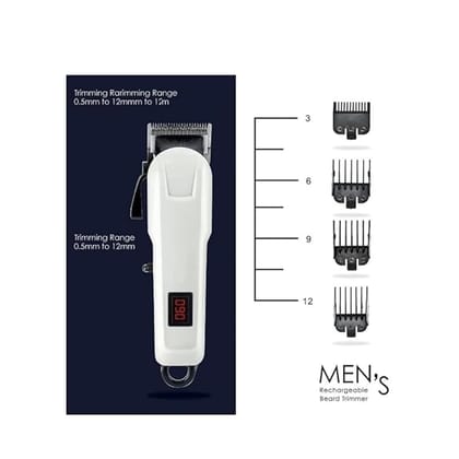 Trimmer Men Beard Grooming Kit - Electric Beard Trimmers for Man, Adjustable Trimmer for Men, Precision Shaving Machine with Zero Gap, Best Men's Hair & Beard Timmer, Top Bread Treamer