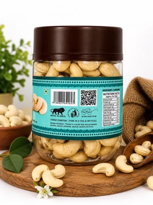 Fruitose Pure & Natural Cashew Nuts, 250g Fruitose Pure & Natural Cashew Nuts, 250g