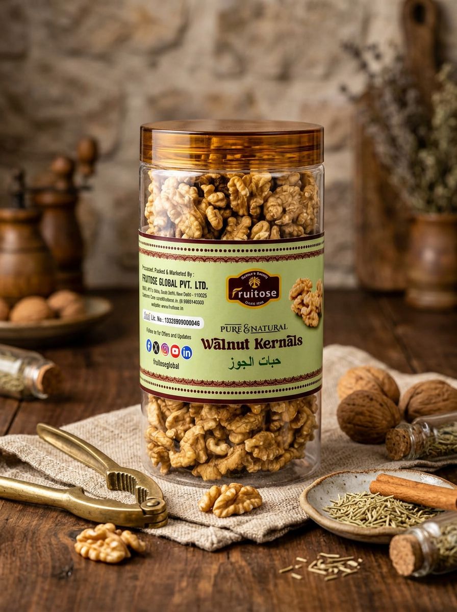 Premium Walnut Kernels (Akhrot Giri) | 100% Natural | 250g