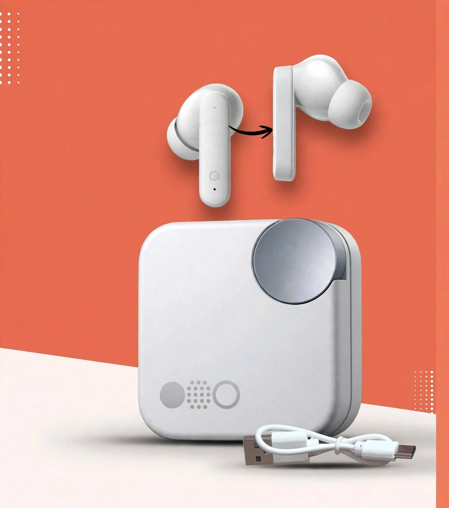 Premium Wireless Bluetooth Earbuds – Superior Sound & Ultimate Comfort!