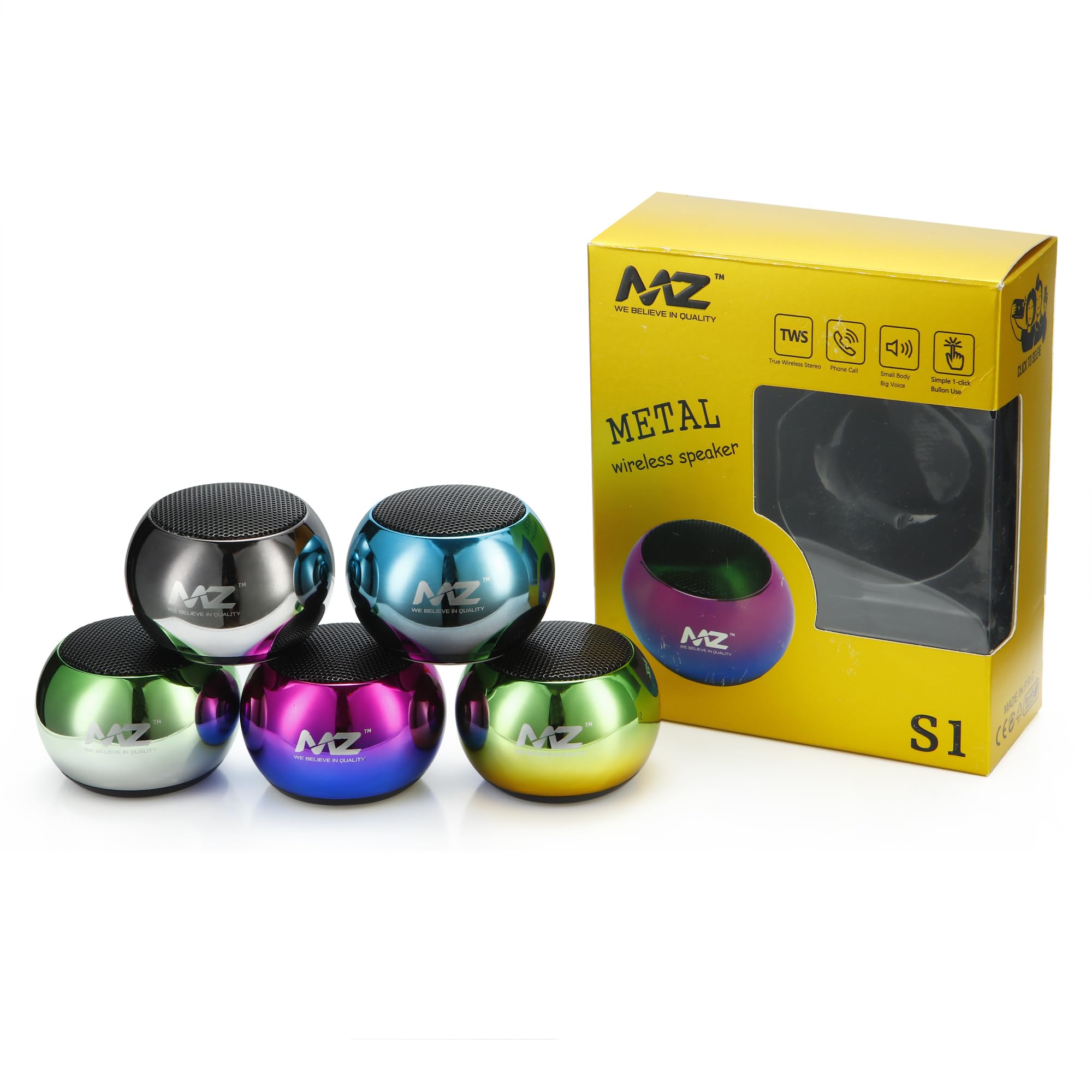 Portable Mini Bluetooth Speaker – Multi Clour