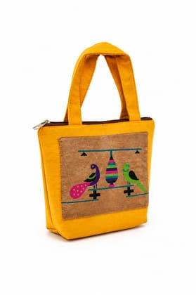 PAITHANI SIMPLE HANDLE PURSE PAITHANI SIMPLE HANDLE PURSE