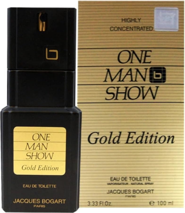 Jacques Bogart One Man Show Gold Edition Eau De Toilette 100ml Men's Fragrance