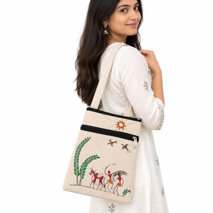 Jute Crossbody Sling Bag for Women Jute Crossbody Sling Bag for Women