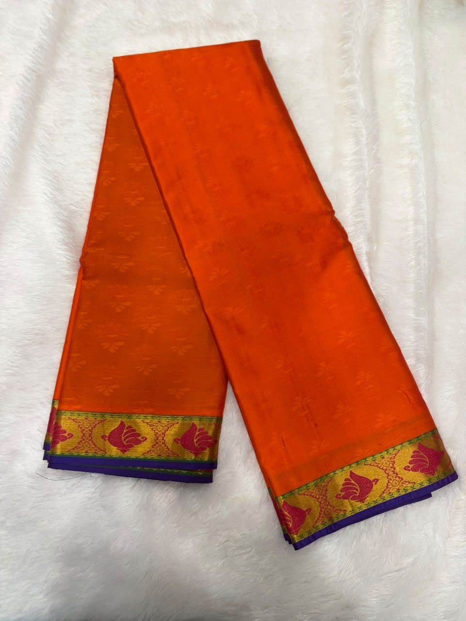 Orange Saree