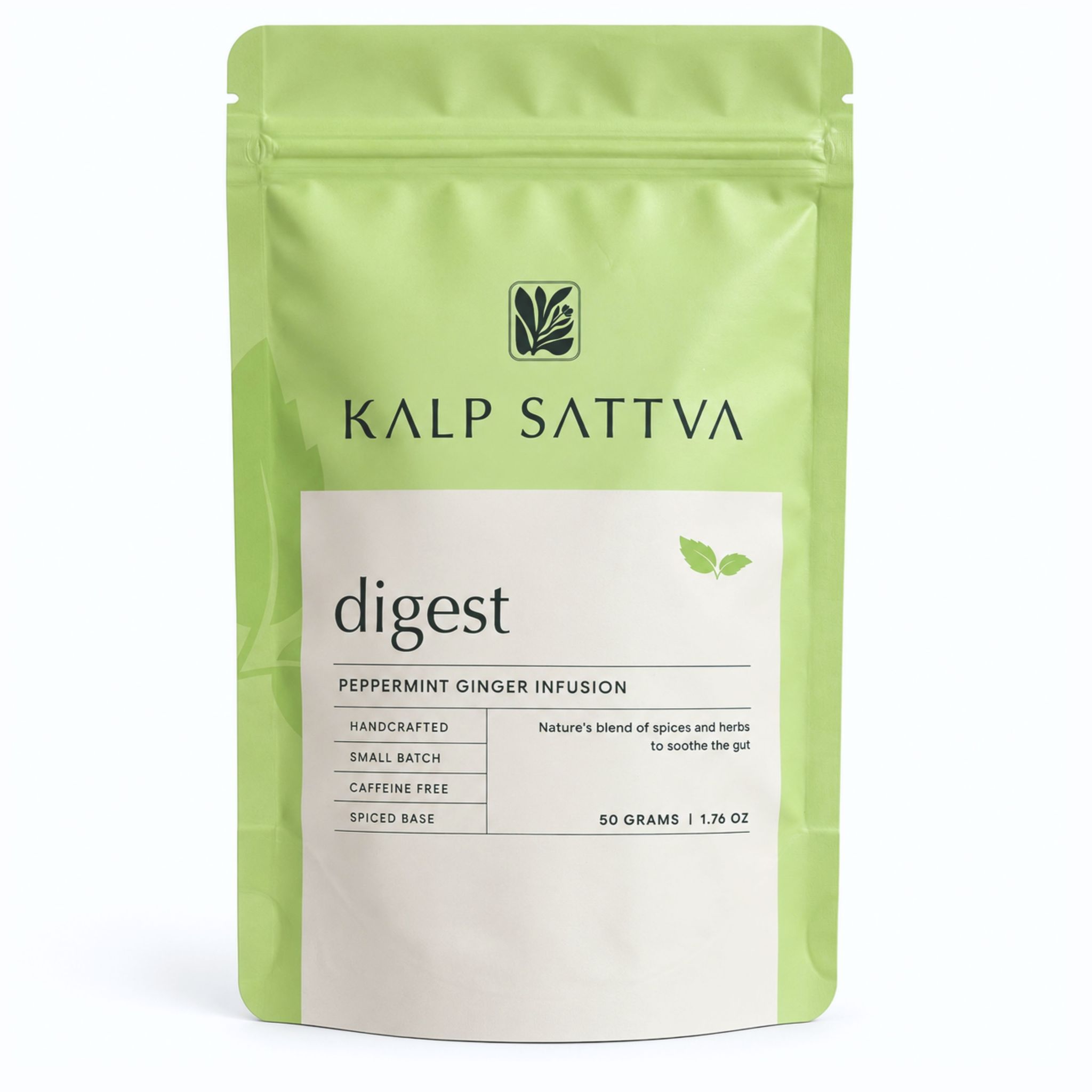 DIGEST - PEPPERMINT GINGER HERBAL TEA
