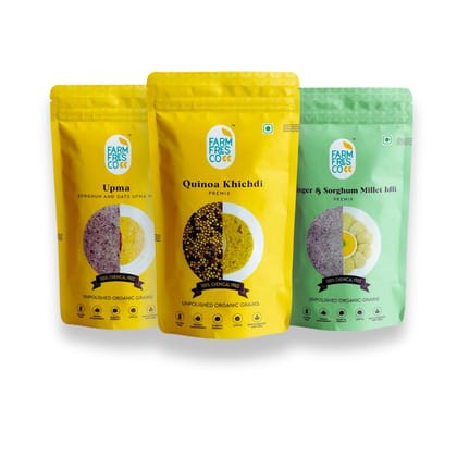 FarmFresco Hearty Millet Trio (3 x 165g)