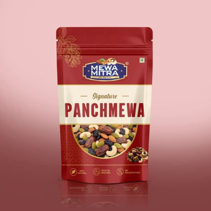 MewaMitra Signature Panchmewa 250g | Premium Dry Fruits Mix | Healthy Nut & Fruit Blend