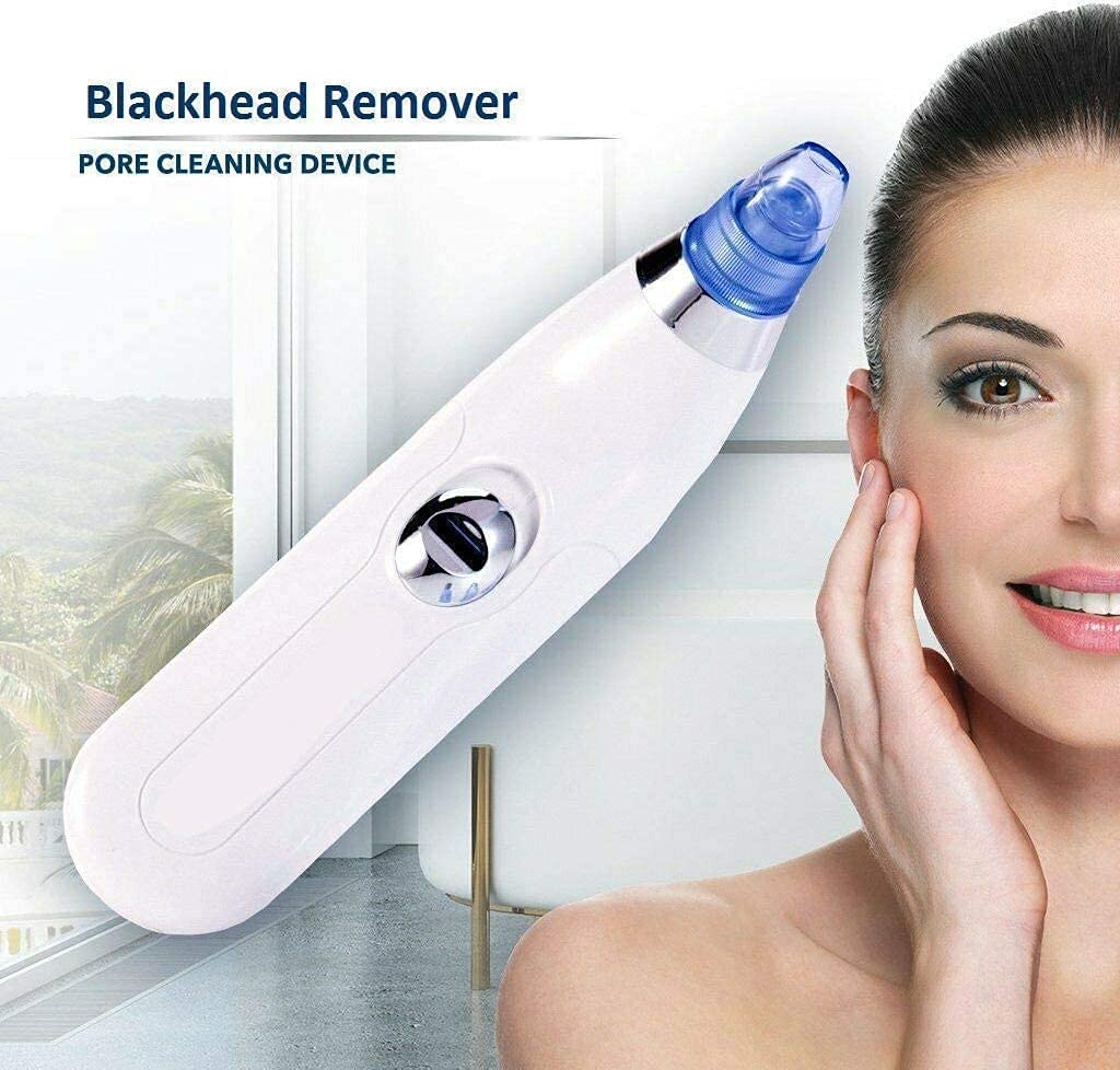 DERMA SUCTION Blackhead Remover Pore Cleaner Pimple Extractor Skin Care Facial Vacuum Machine for Women and Men