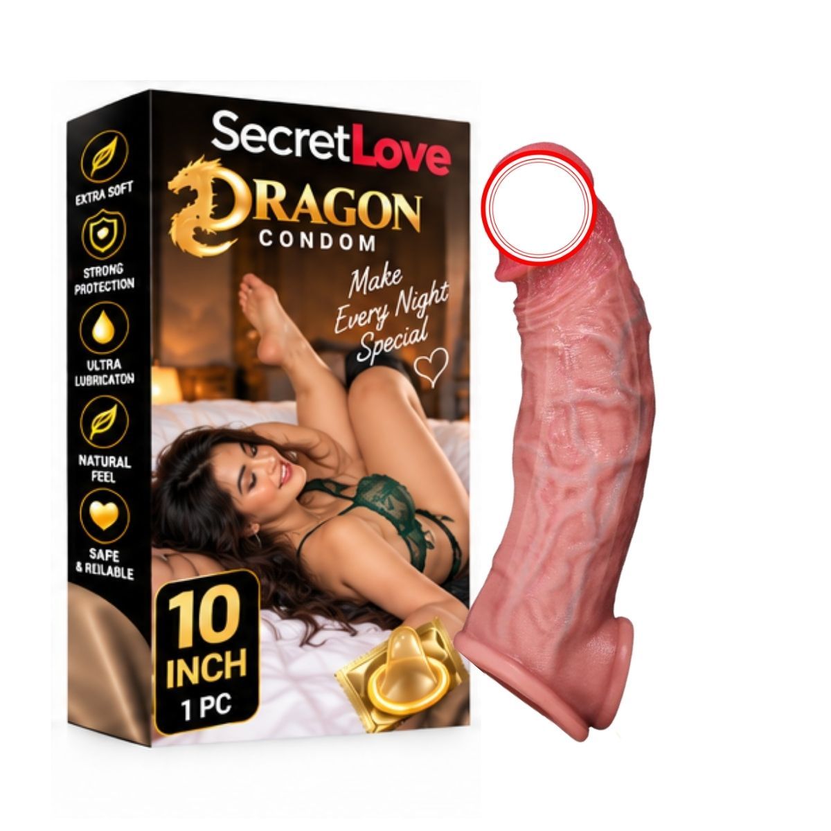 Dragon-Inspired Novelty Personal Accessory | 5 Inch Adult Product | Textured Dragon Design | Adult Lifestyle Collection