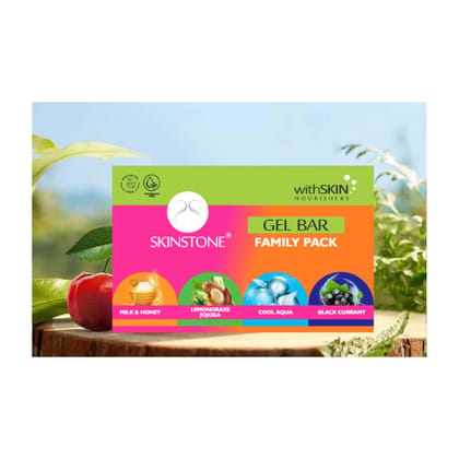Skinstone – Gel Bar Family Pack (4U X 125Gms)