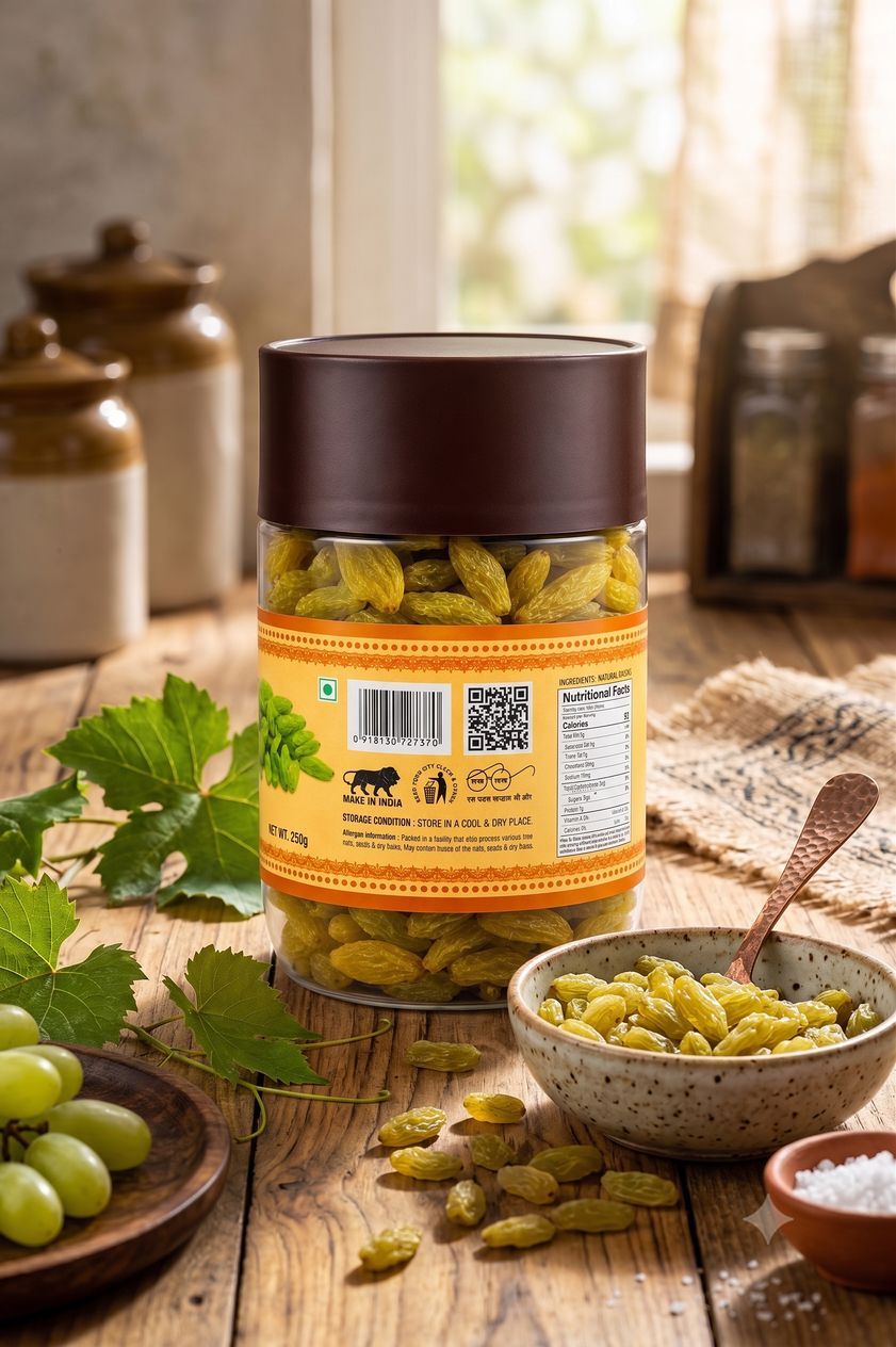 Fruitose Pure & Natural Raisins (250g)