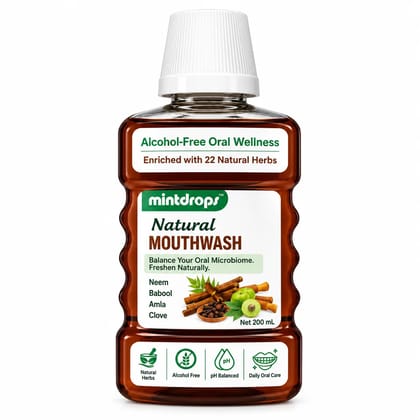 Mintdrops Natural Mouthwash