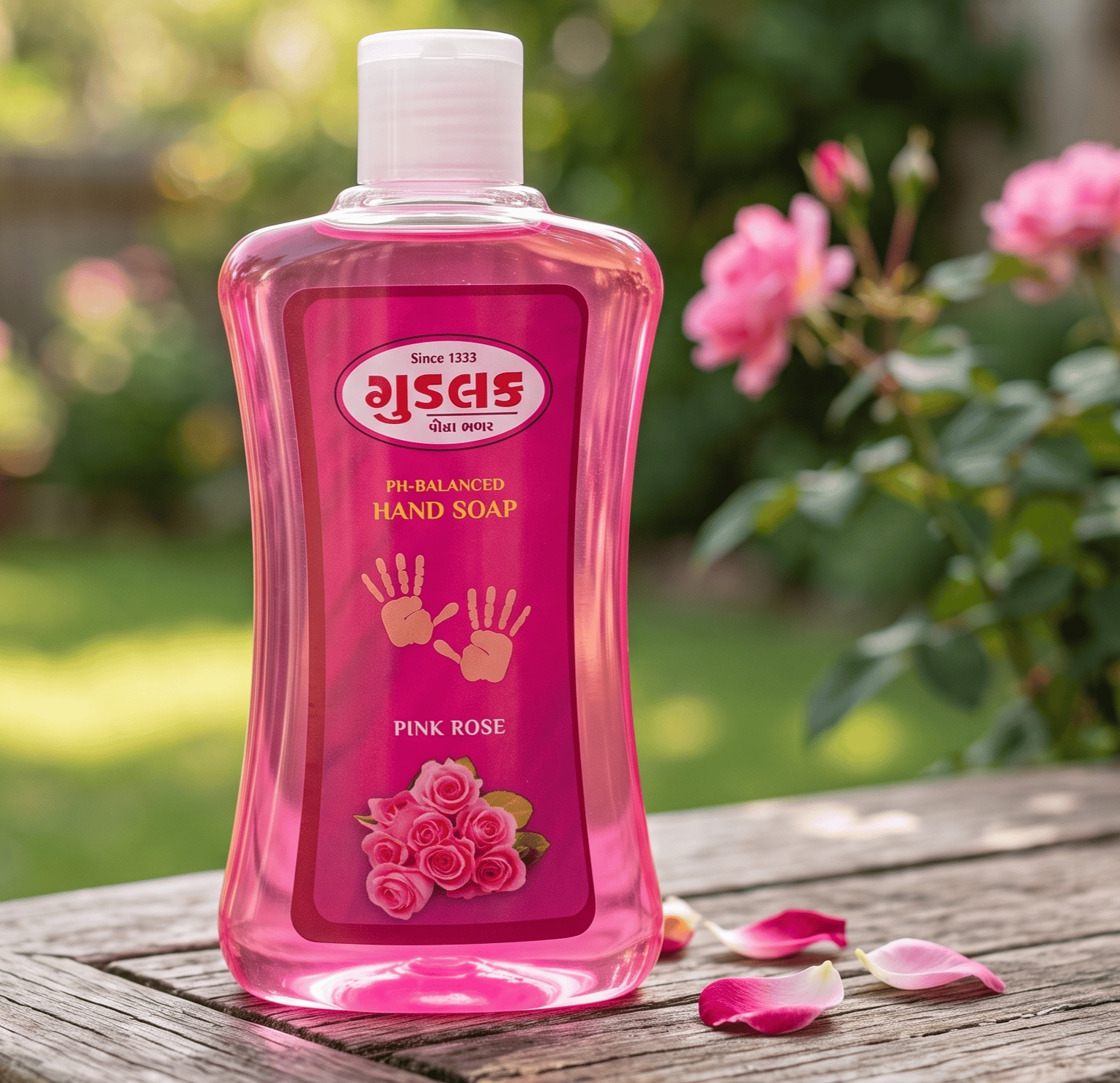 Goodluck Handwash 1ltr. (Rose)