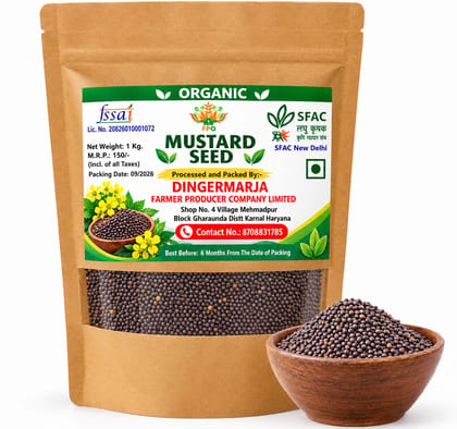 Organic Mustard Seed Organic Mustard Seed