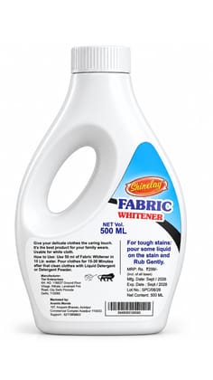 Shinelay Fabric Whitener - Powerful Fabric Whitening Solution for White Clothes - 500 ML Shinelay Fabric Whitener - Powerful Fabric Whitening Solution for White Clothes - 500 ML