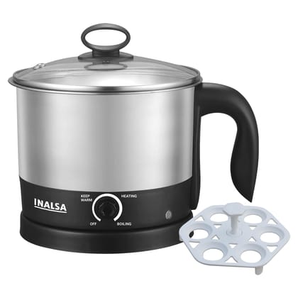 INALSA Stainless Steel Kettle 1.5 Litre