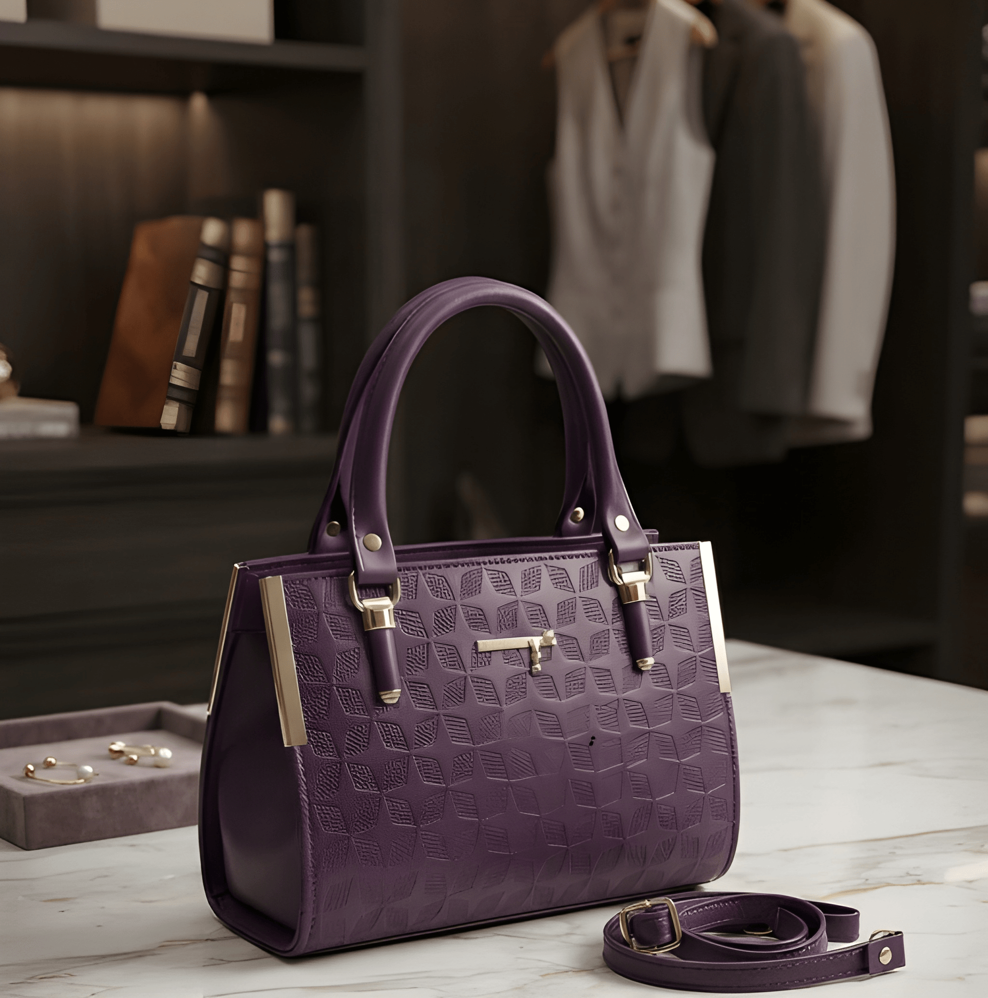 Latest Trendy Women Handbag, Beautiful Shoulder Purse for Ladies, Fashionable Carry Bag for Office and Casual Wear