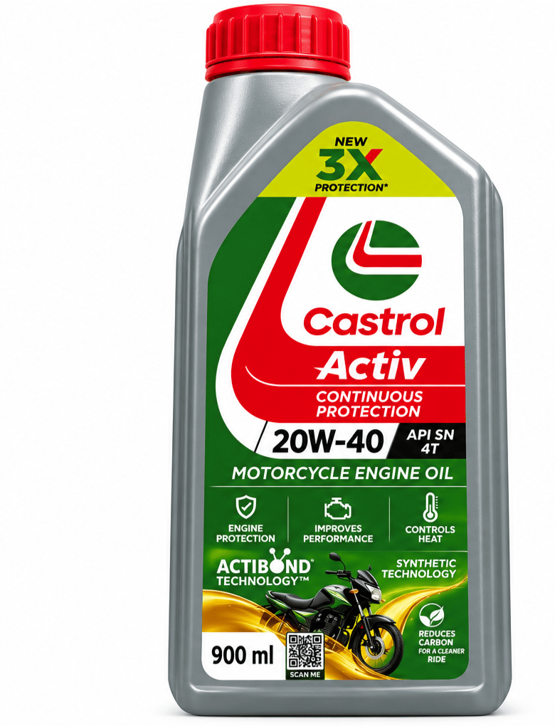 Castrol Activ 4T 20W-40 900ml