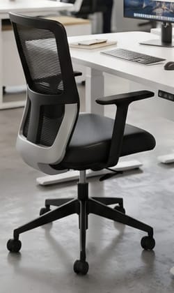 Ergonomic High-Back Mesh Office Chair with Adjustable Arms