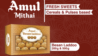 Amul Besan Laddoo 200g