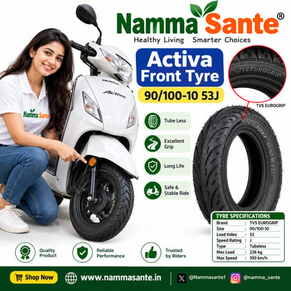 TVS Eurogrip Activa Front Tyre