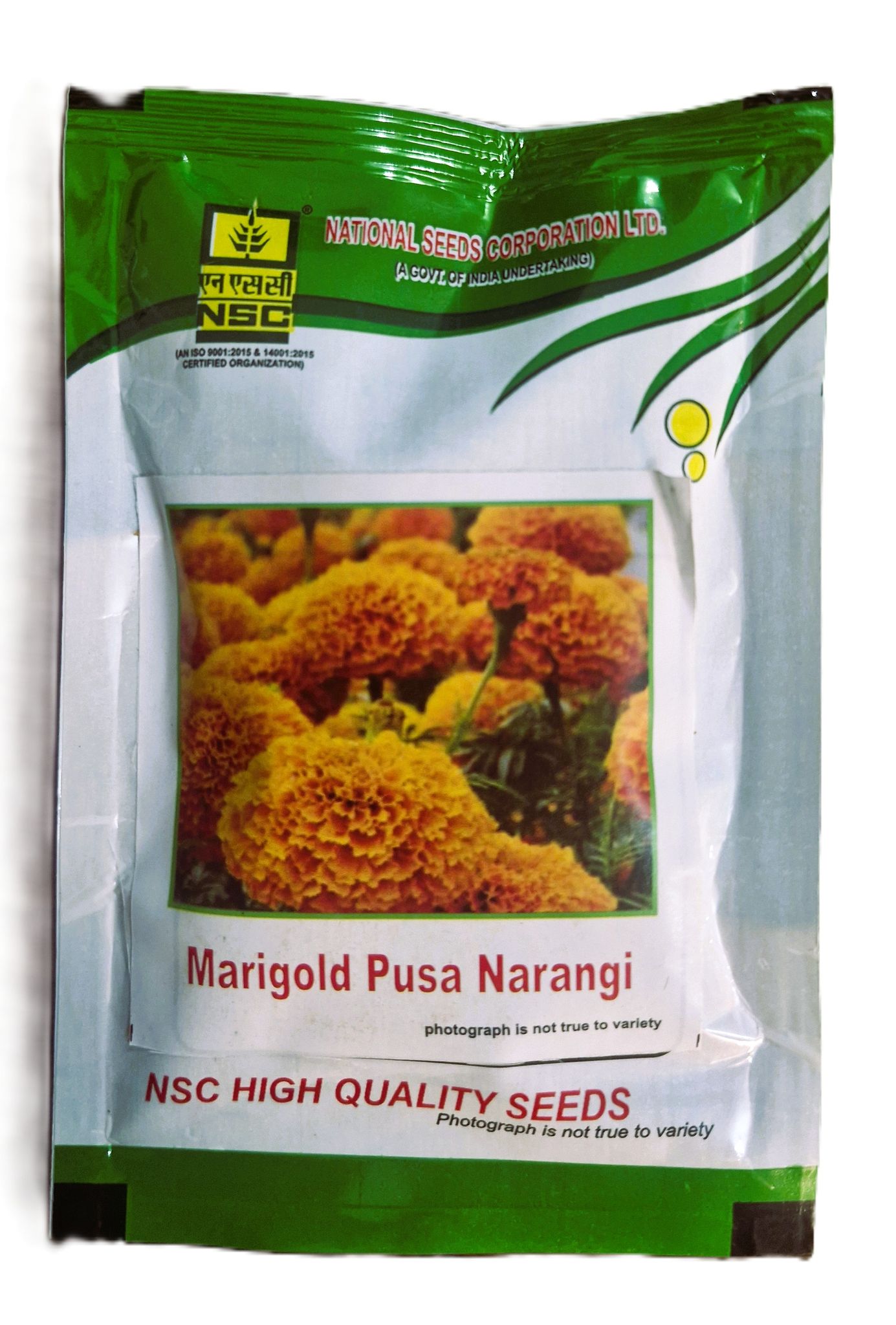NSC Marigold Pusa Narangi High Quality Flower Seeds