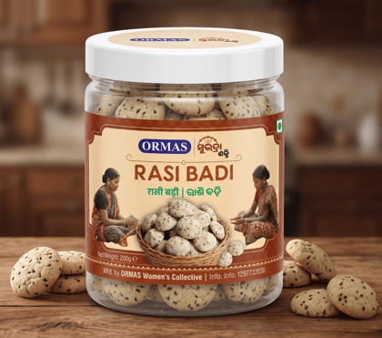 Rasi Badi (250g) – Traditional Sesame Urad Dal Badi 