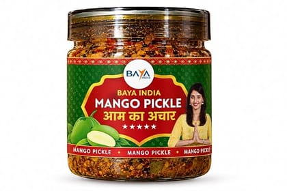Mango Pickle | Homemade Aam Ka Achar | Traditional Indian Pickle | Baya India