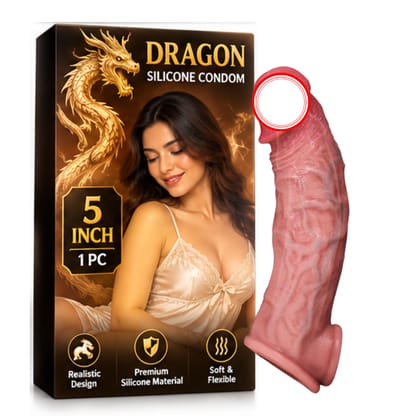 5 Inch Dragon-Inspired Silicone Accessory | Fantasy Texture Design | Adult Intimate Wellness Collection | 1 Piece