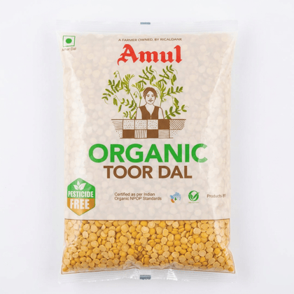 Amul Organic Toor Dal-Pigeon Pea 500gm