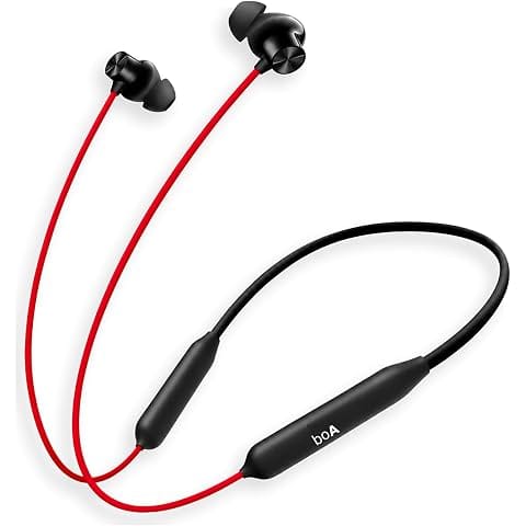 Wireless Bluetooth Neckband Earphones with In-Ear Buds