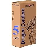 Prime Pick Premium Dragons Condom, 5 Inch, Silicone, Natural Color, for Men Ultra Soft | Long Lasted | Extra Pleasure Extra size | thailand Prime Pick Premium Dragons Condom, 5 Inch, Silicone, Natural Color, for Men Ultra Soft | Long Lasted | Extra Pleasure Extra size | thailand