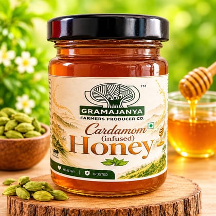 Cardamom Infused Honey Cardamom Infused Honey