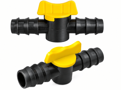 TAP COCK VALVE 16MM - Yellow - Pack of 100 Pcs
