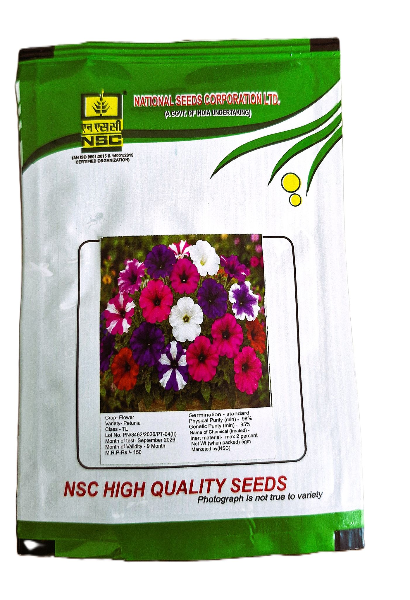 NSC Petunia Flower Seeds – 5 Gram Pack