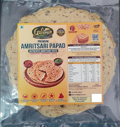 Dasuya Special Amritsari Papad - 200g Dasuya Special Amritsari Papad - 200g