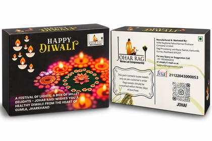 Johar Ragi Happy Diwali Millet Delights Gift Box Johar Ragi Happy Diwali Millet Delights Gift Box