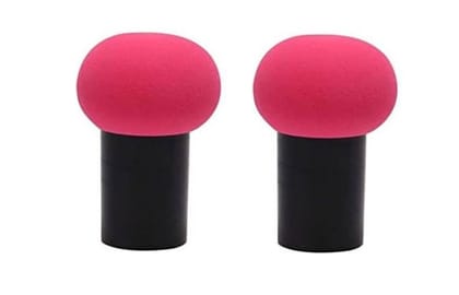 ShopCircuit MUSHROOM BEAUTY BLENDER MULTICOLOR PACK OF 2