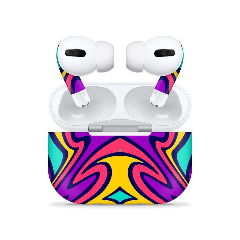Airpods Pro Psychedellic 4 Skin (only cover/केवल कवर) Airpods Pro Psychedellic 4 Skin
