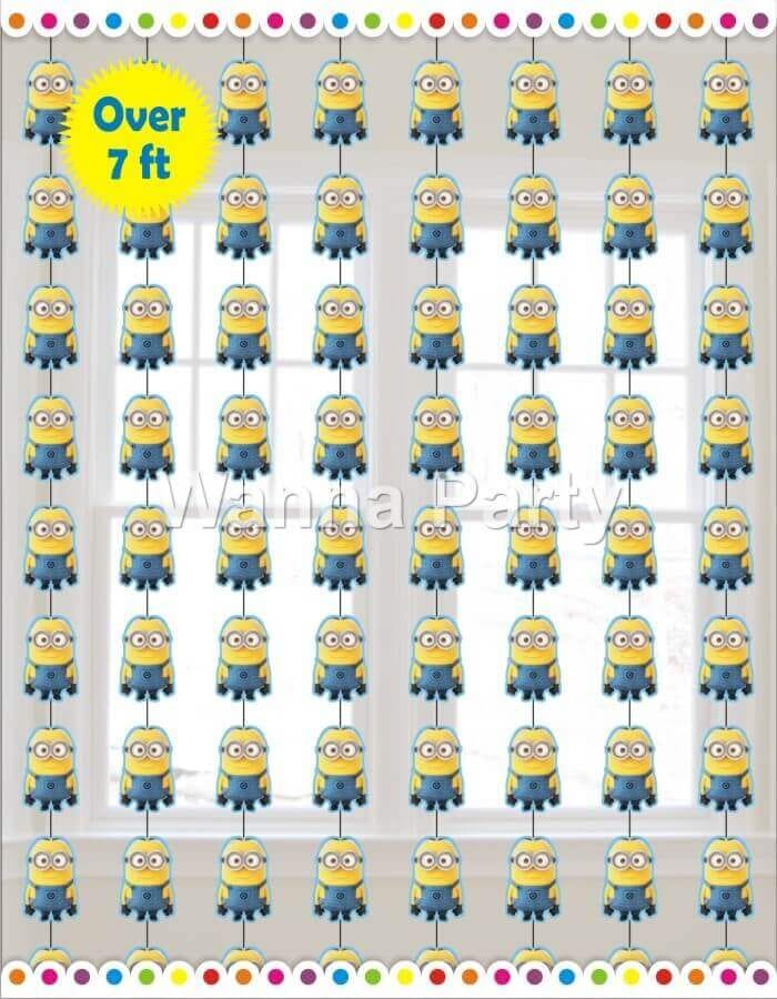 Minnions String Decoration 7FT - 6PC