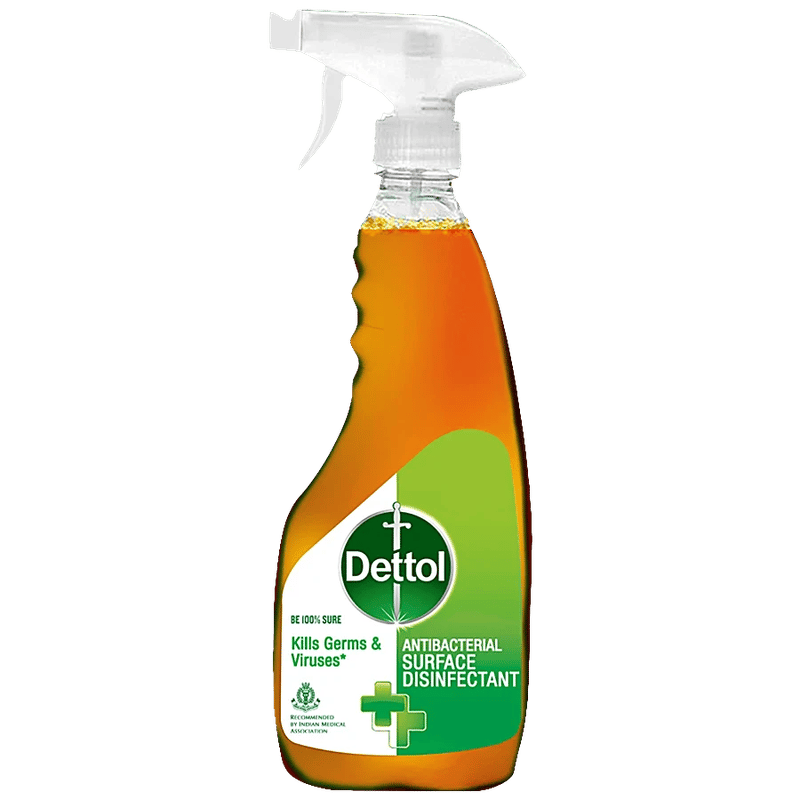 Dettol Antibacterial Surface Liquid Disinfectant Cleaner - Multipurpose, Kills Germs, 500 Ml Spray