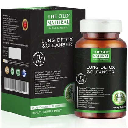 Lungs Detox Tar Remover for Smokers Ayurvedic Tablets, 60 Tablets Lungs Detox Tar Remover for Smokers Ayurvedic Tablets, 60 Tablets