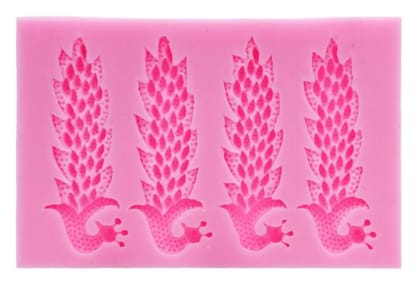 Silicon Mould - Four In One Peacock Design Design 15