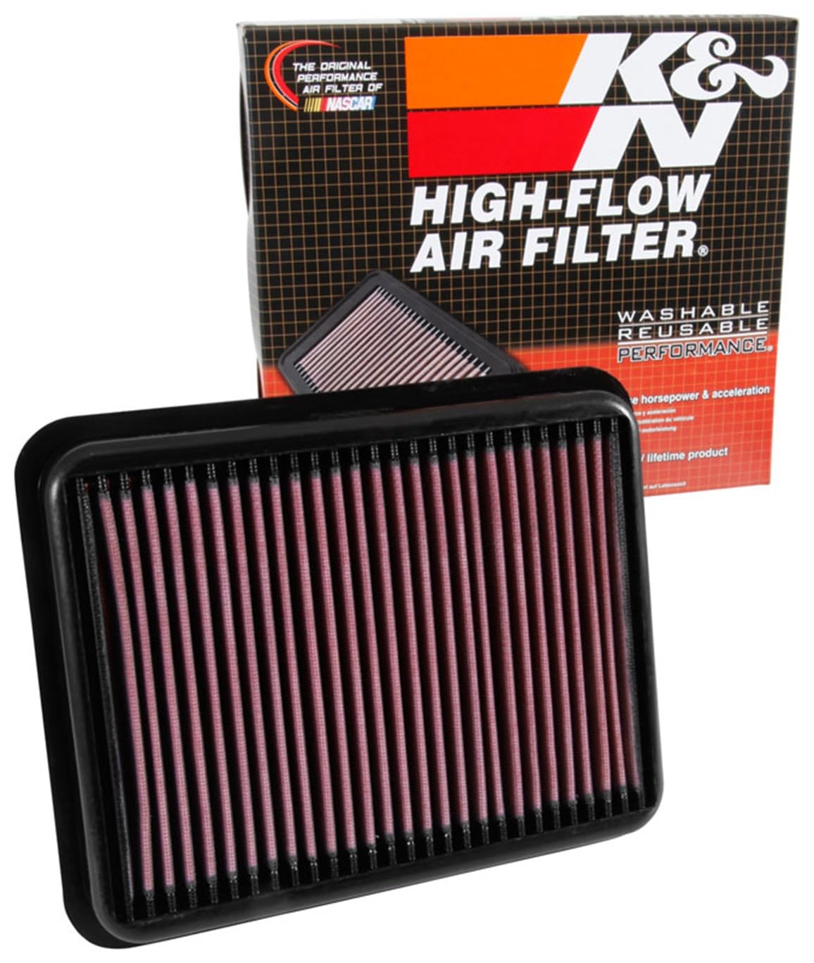 K&N 33-3062 Replacement Air Filter, 1 Pack