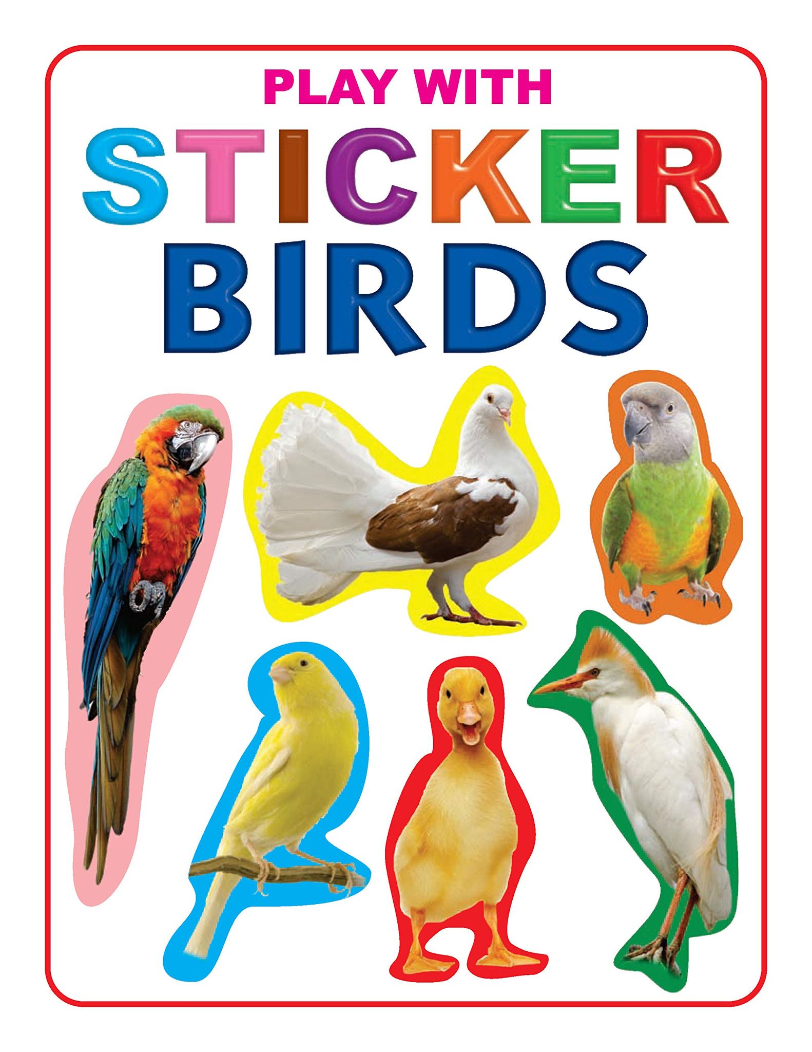 04. Play With Sticker - Birds [Paperback] Dreamland Publications