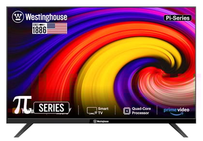 Westinghouse 100 cm (40 inches) Pi Series Full HD Smart LED TV WH40SP08BL (Black) Black