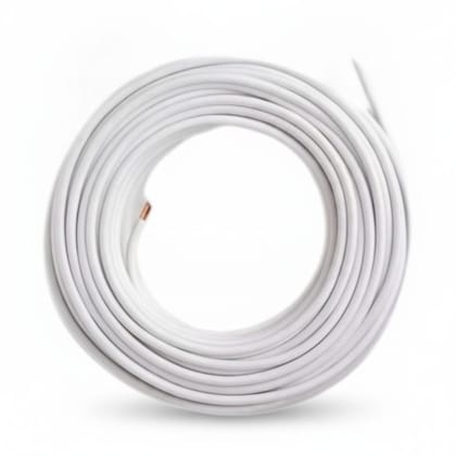 White Electrical Power Cable