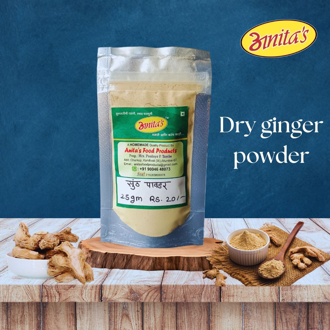 Anita's Dry Ginger Powder (25g) | Premium Homemade Quality | Culinary & Medicinal Use