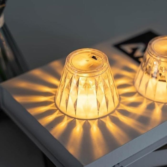 DHRUVINSRI Cup Shape Table Lamp (1 Pc)